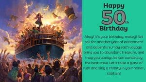 Celebrating 50 years of an incredible life