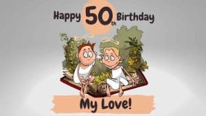 Wishing you a delightful 50th birthday celebration