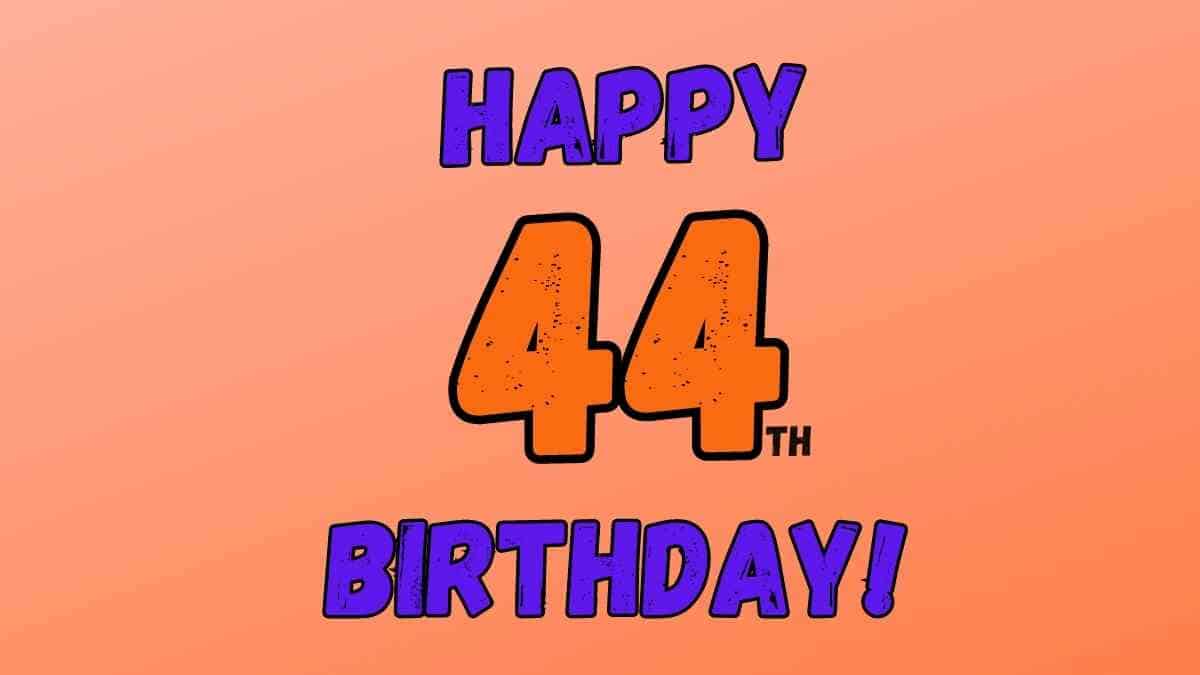 Paper Plane Wishes on Your 44th Year - wish by age