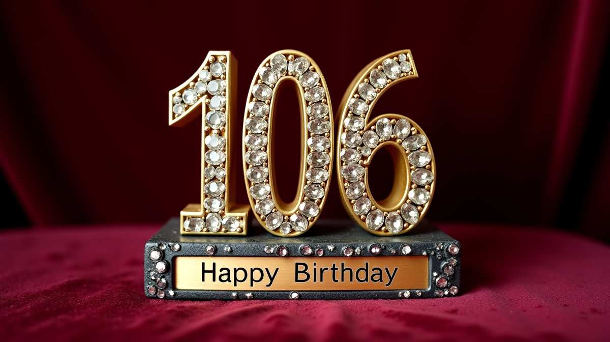 106 years of golden shine. You glow more than a trophy in the sun ...