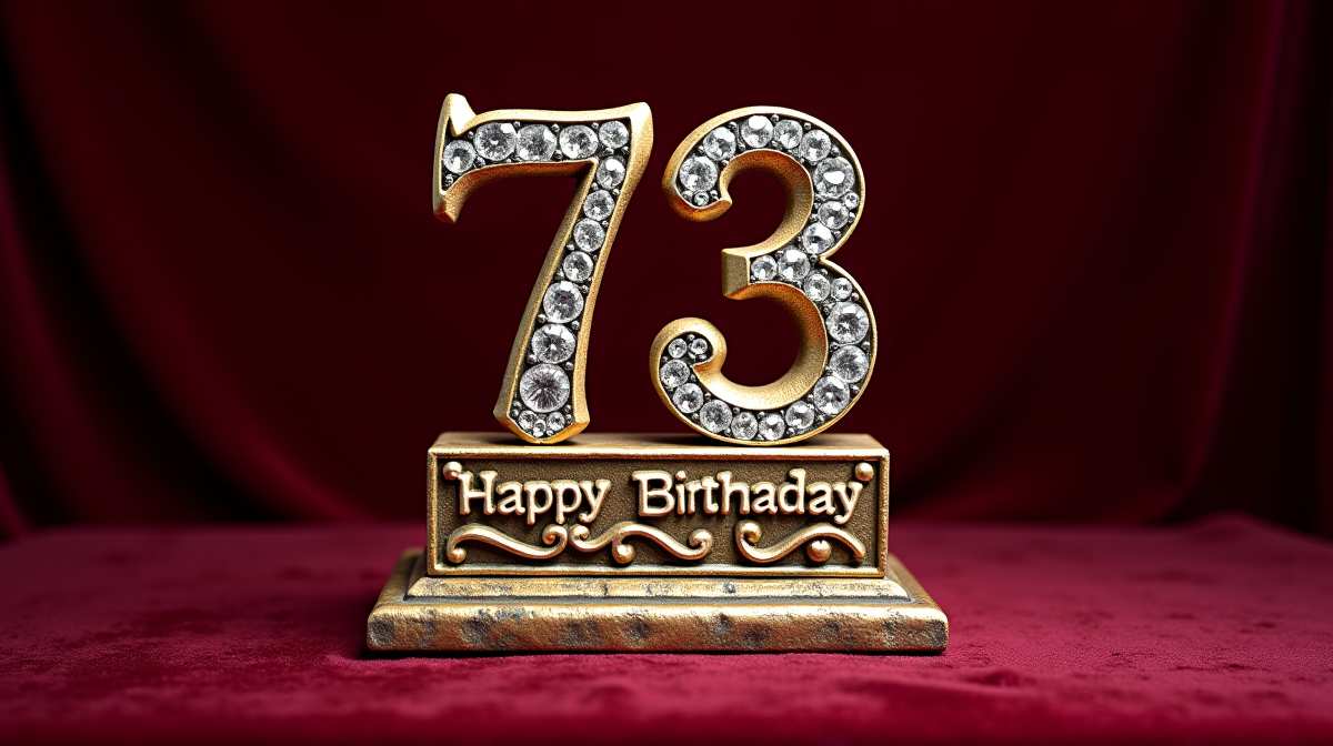 73 years of golden shine. You glow more than a trophy in the sun - wish ...